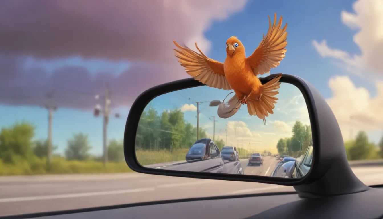 Bird Landing on Car Mirror Meaning: A Spiritual Guide