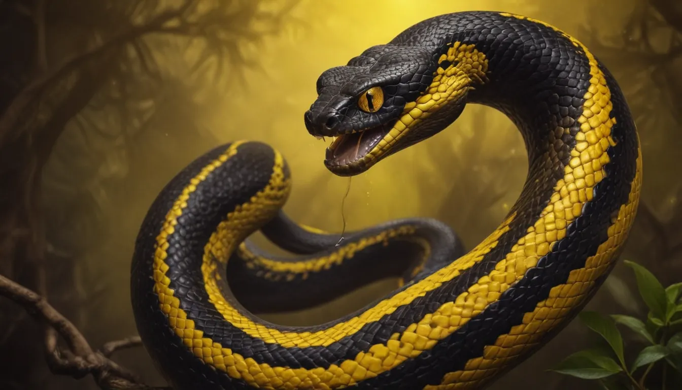 Black and Yellow Snake Spiritual Meaning: A Comprehensive Guide