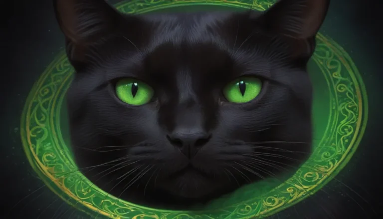 Black Cat With Green Eyes: Spiritual Meaning