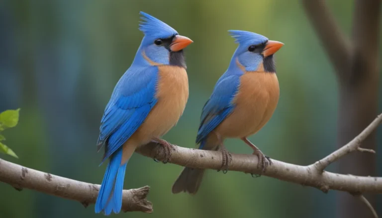 The Enchanting Blue Cardinal Bird