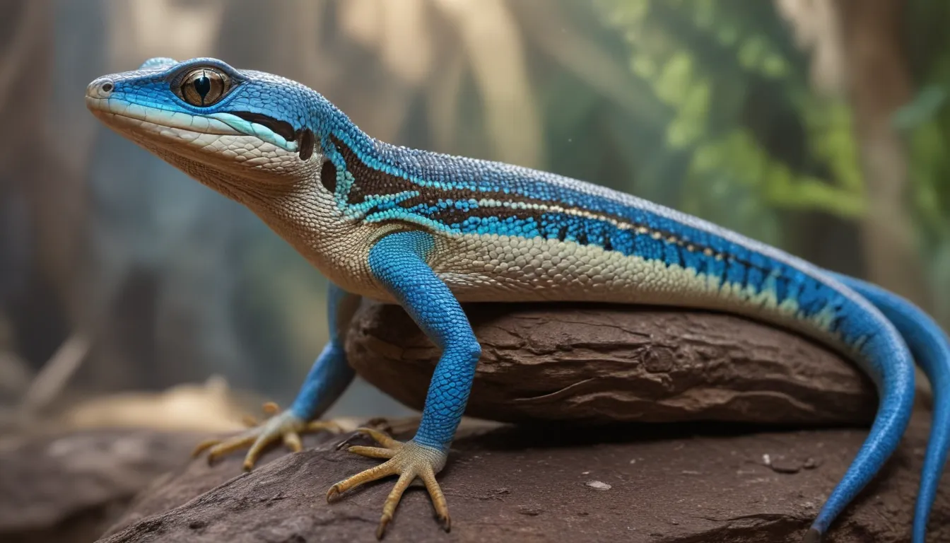 The Spiritual Significance of the Blue Tailed Skink: Nature's Hidden Messenger