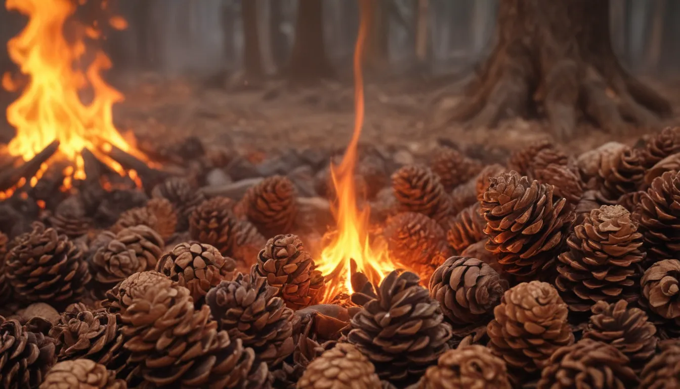 Burning Pine Cones: A Spiritual Journey