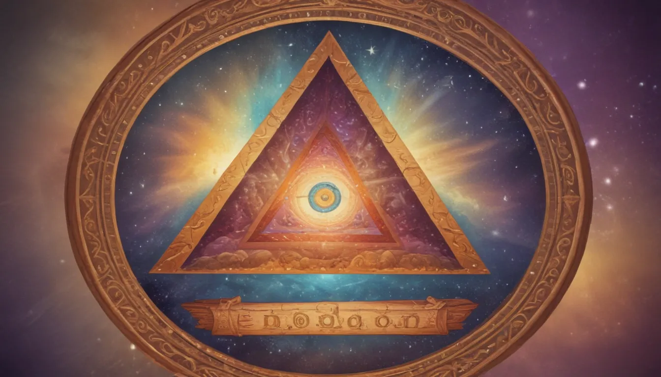 The Circle With Triangle Inside: Spiritual Meaning and Symbolism