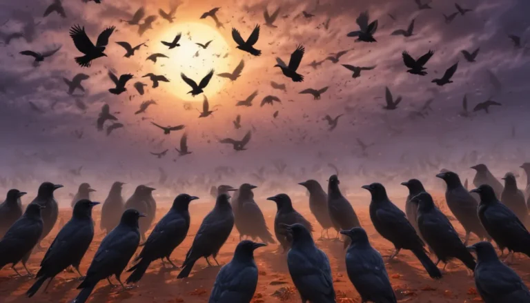 Crows Gathering in Large Numbers: A Spiritual Significance Guide