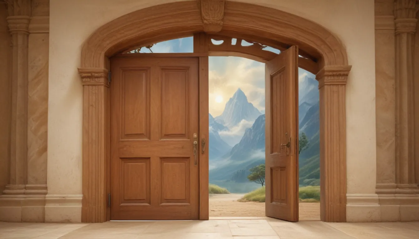 Doors Opening by Themselves: Spiritual Meaning