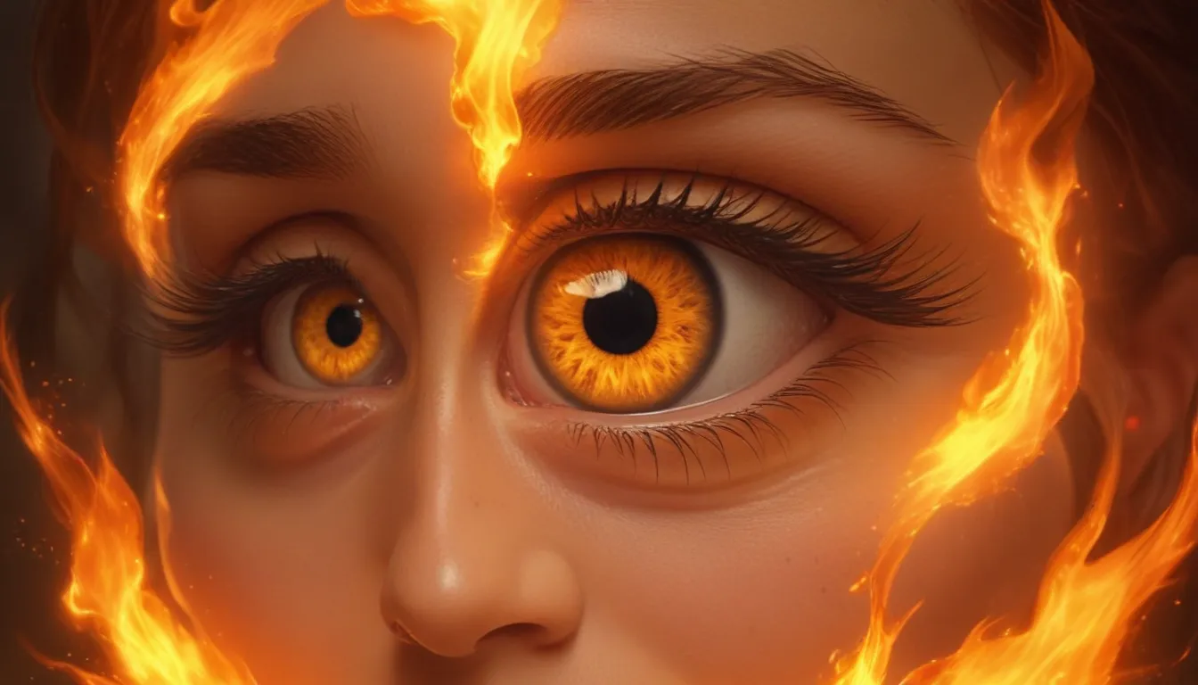 Fire in Eyes Spiritual Meaning: A Comprehensive Guide