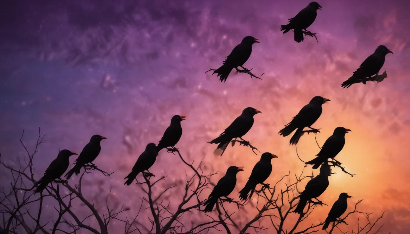 Flock of Crows Spiritual Meaning: An In-Depth Guide