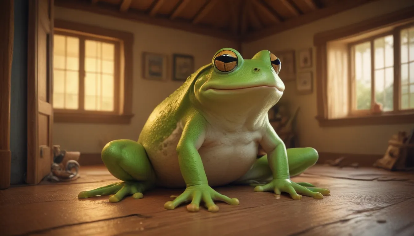 Frog in the House Spiritual Meaning