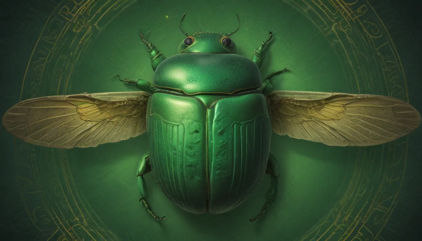 Green Scarab Beetle Spiritual Meaning: A Comprehensive Guide