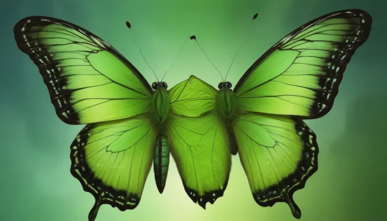 Lime Green Butterfly: A Spiritual Symbol of Transformation and New Beginnings