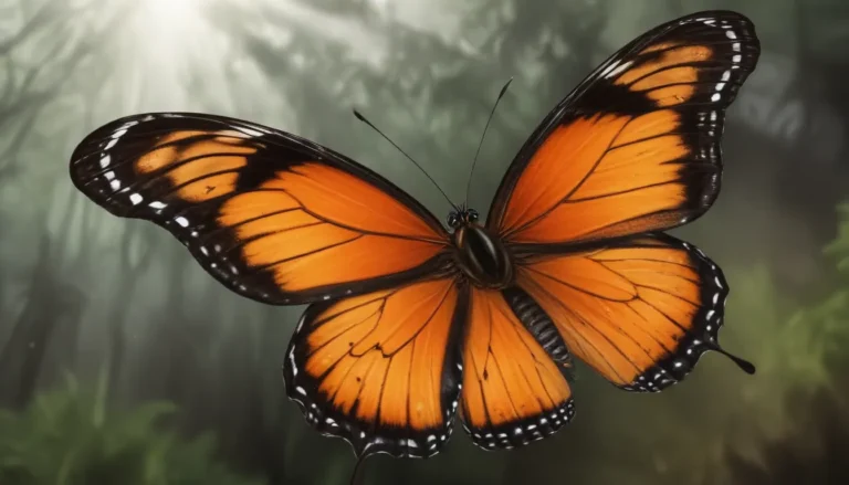 Orange and Black Butterfly: Spiritual Meaning