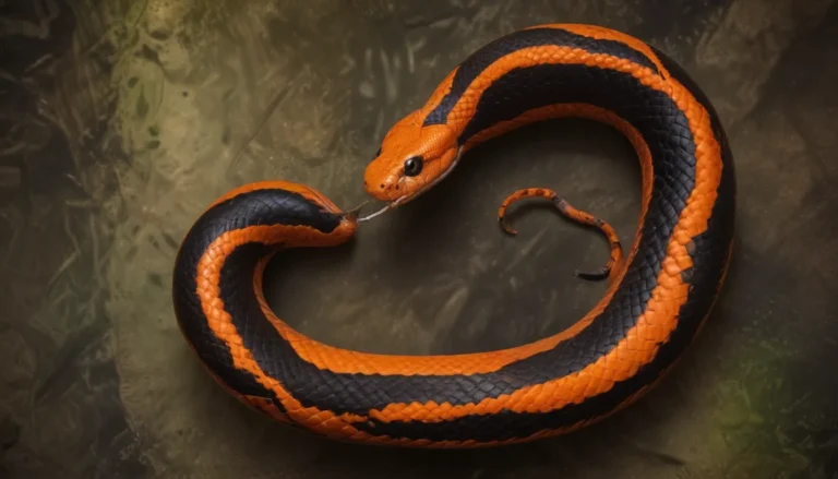 Orange and Black Snake Spiritual Meaning: A Comprehensive Guide