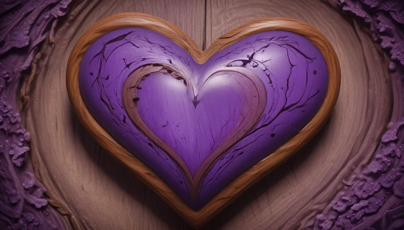 The Purple Heart Wood Spiritual Meaning