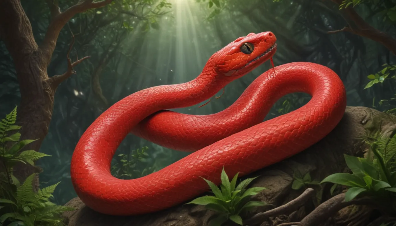 Red Snake in Dream Spiritual Meaning: An In-Depth Guide