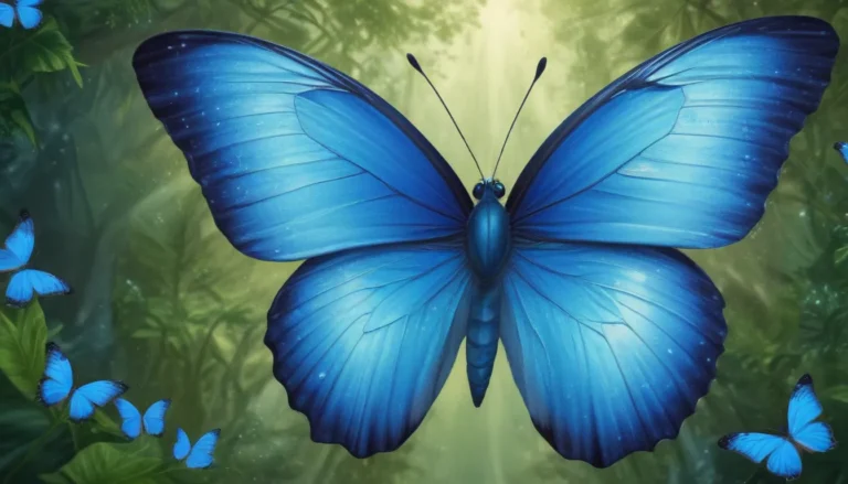 The Spiritual Meaning of a Blue Butterfly: An In-Depth Guide