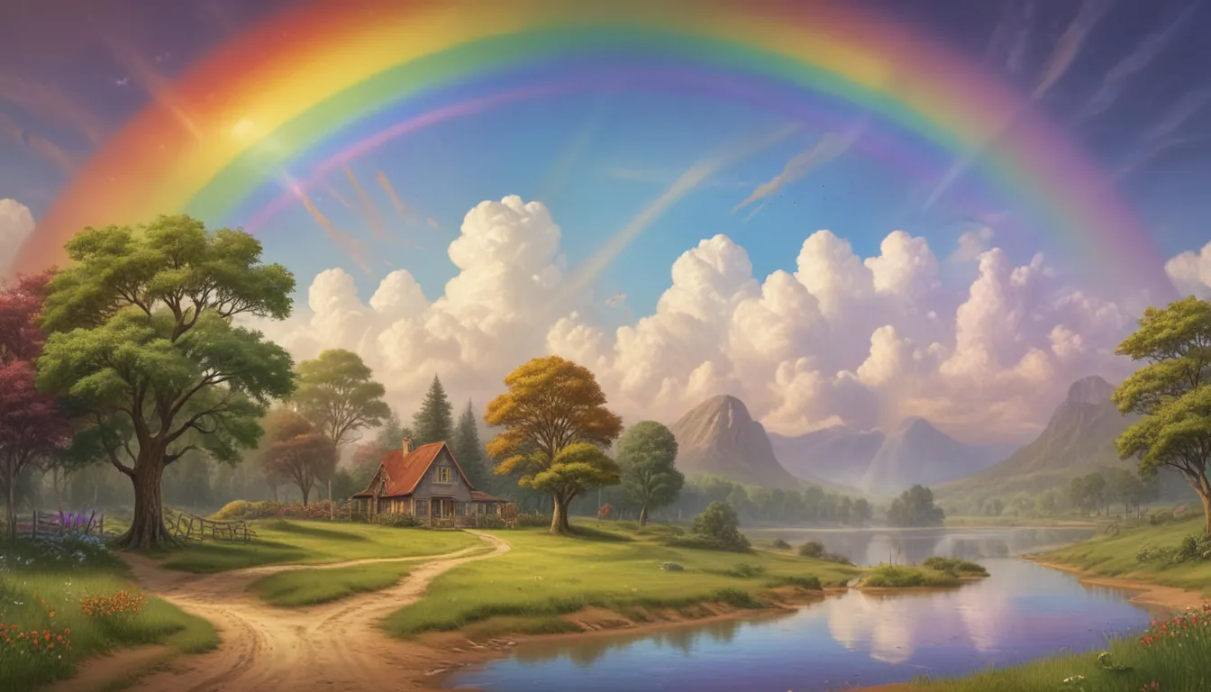 The Spiritual Meaning of a Rainbow Without Rain in Dreams