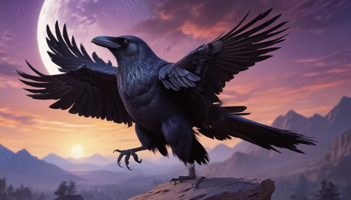 The Spiritual Meaning of a Raven