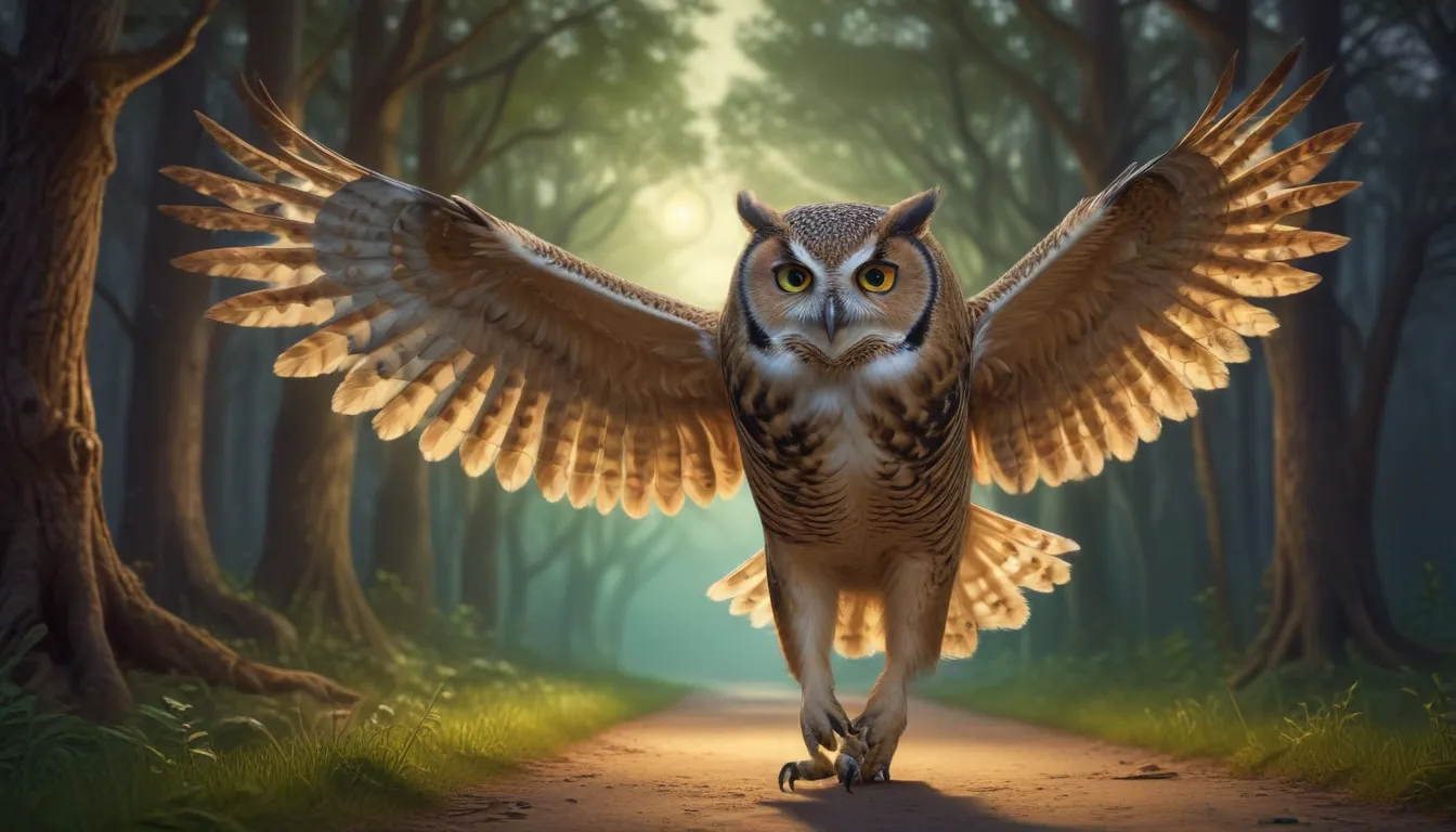 The Spiritual Meaning of an Owl Crossing Your Path