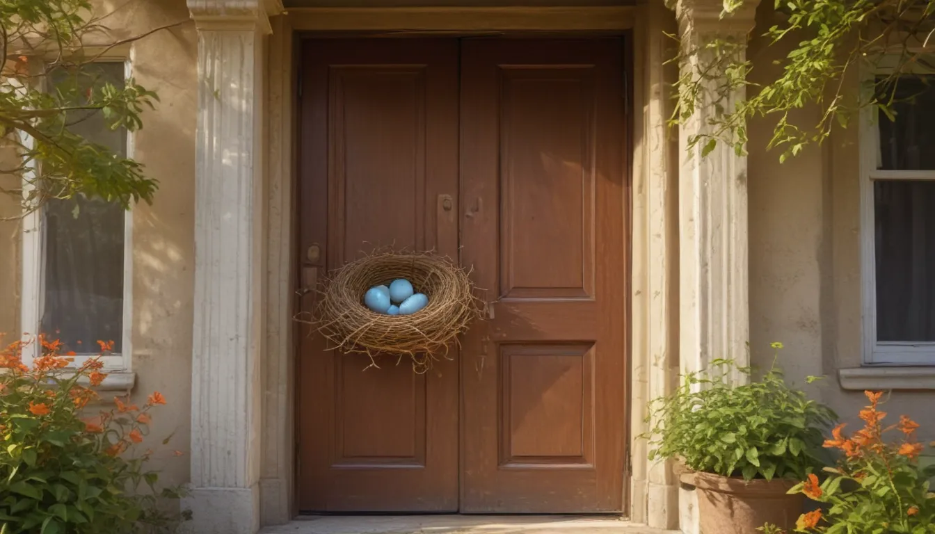 The Spiritual Meaning of a Bird Nest at Your Front Door: A Comprehensive Guide