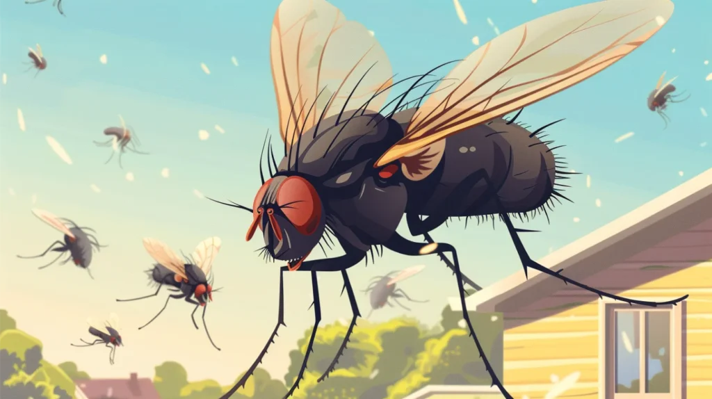 Interpreting the Spiritual Meaning Based on Fly Behavior