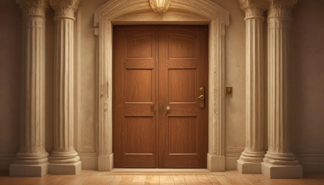 The Spiritual Meaning of Hearing a Door Open: An In-Depth Guide