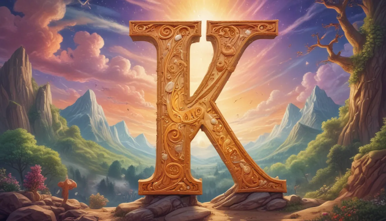 The Spiritual Meaning of Letter K: A Comprehensive Guide