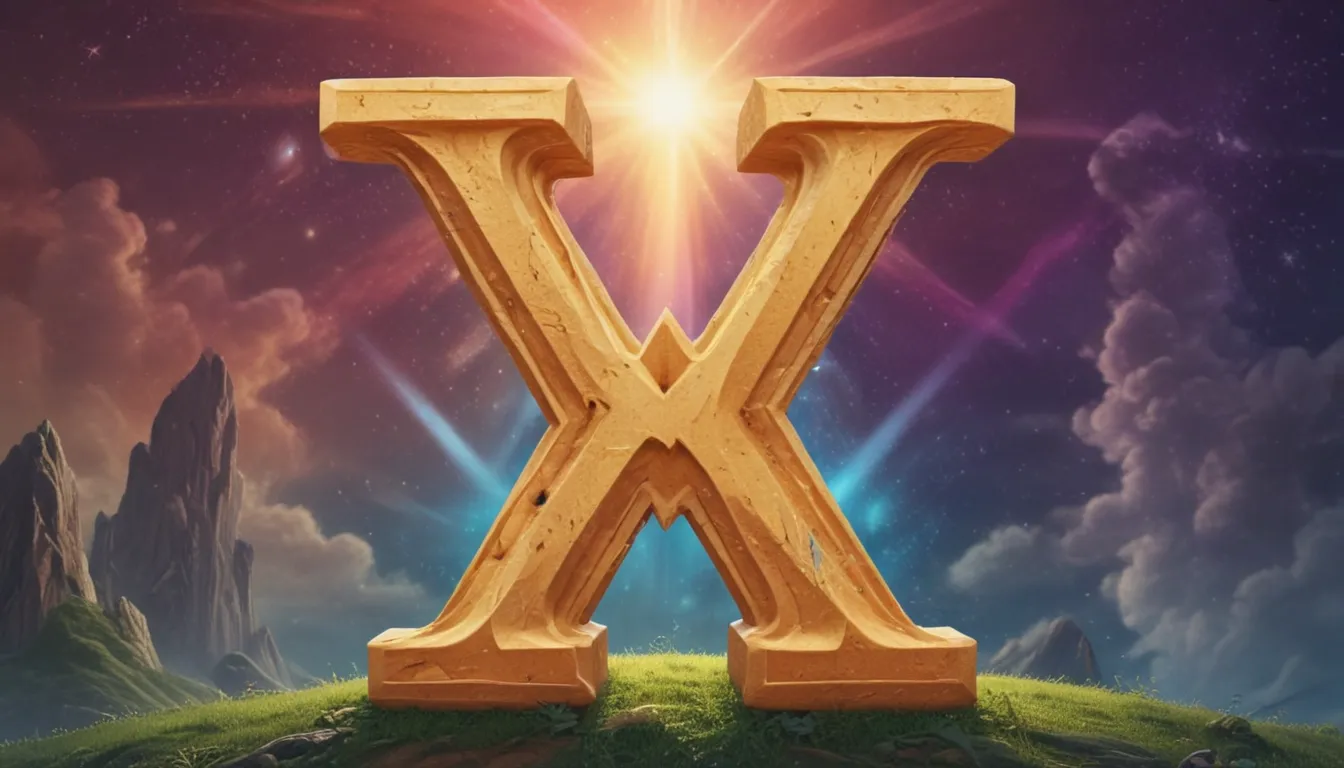 The Spiritual Meaning of Letter X: A Comprehensive Guide