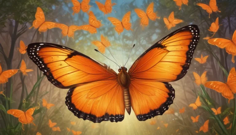 The Spiritual Meaning of Orange Butterflies: An In-Depth Guide