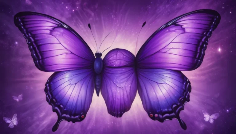 The Spiritual Meaning of Purple Butterflies: An In-Depth Guide