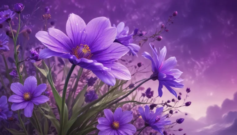 The Enchanting Spiritual Meaning of Purple Flowers: Nature’s Mystical Messengers