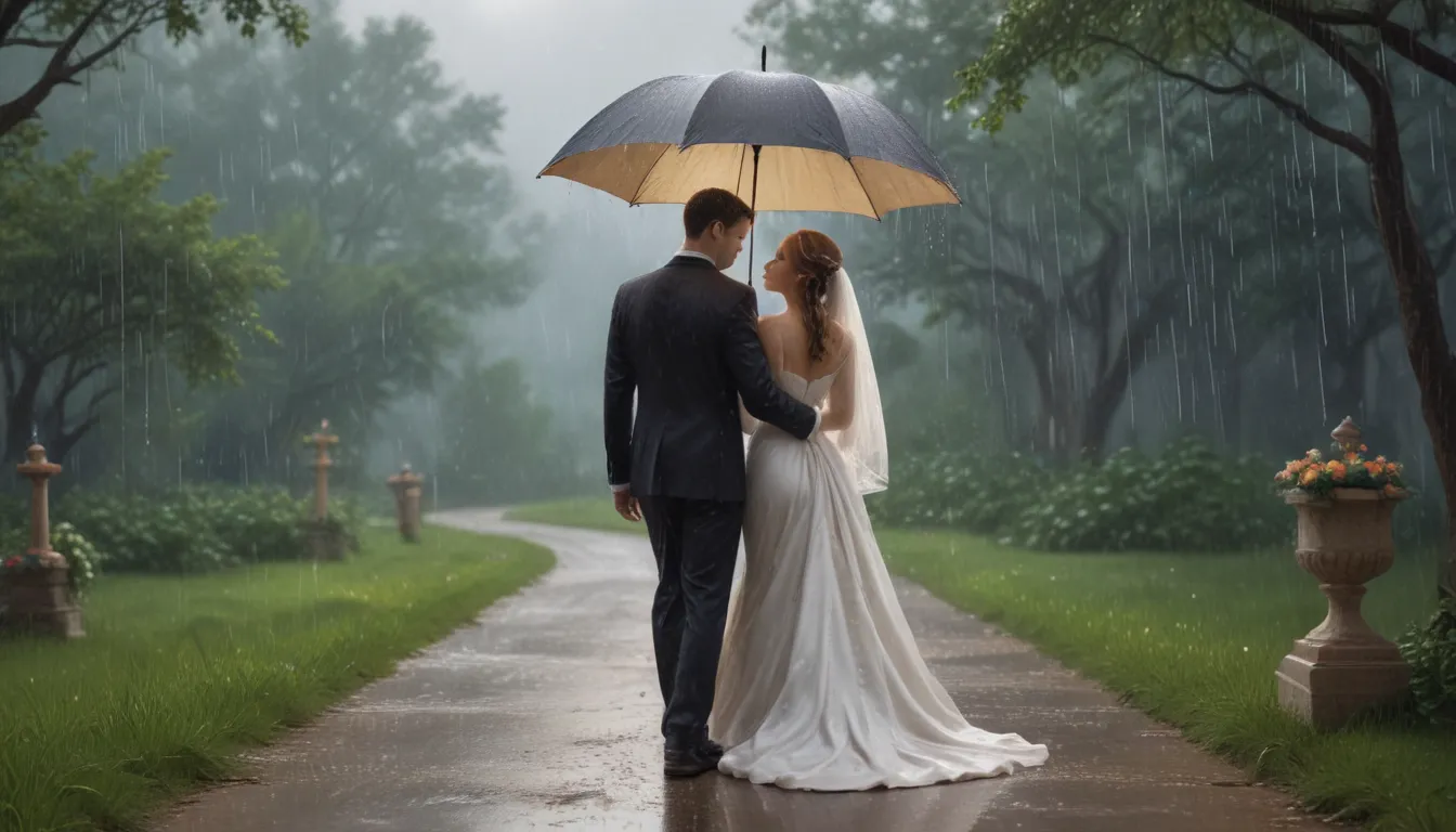 The Spiritual Meaning of Rain on a Wedding Day