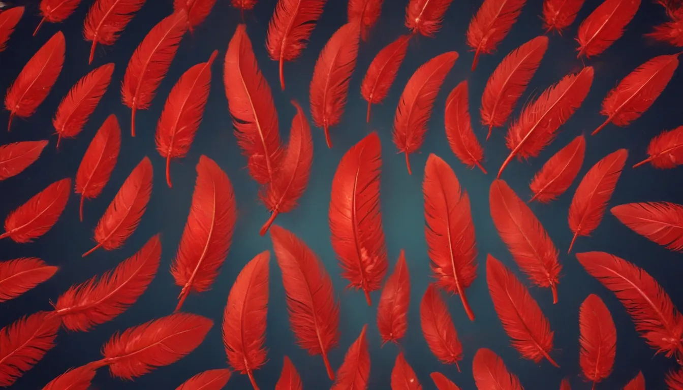 The Spiritual Meaning of a Red Feather: A Comprehensive Guide