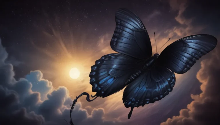 The Spiritual Meaning of Seeing a Black Butterfly: A Comprehensive Guide