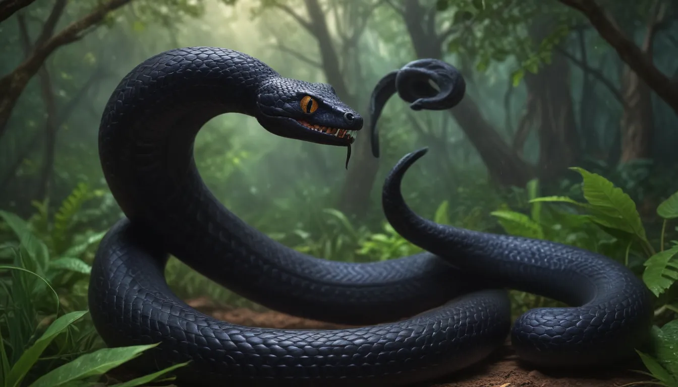 Spiritual Meaning of Seeing a Black Snake