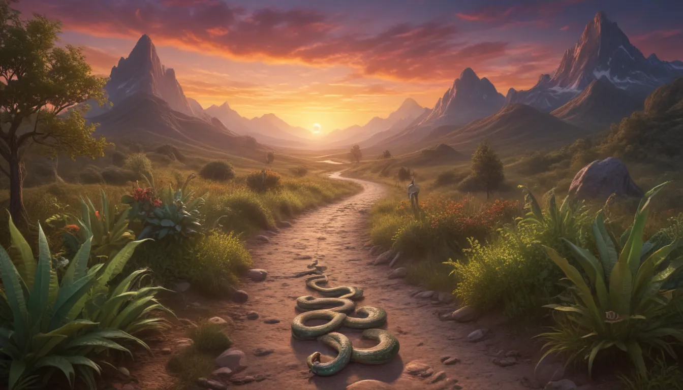 The Spiritual Meaning of a Snake Crossing Your Path