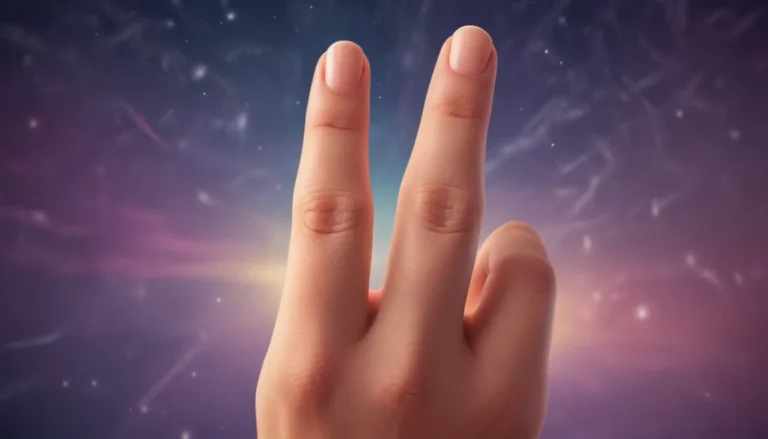 Spiritual Meaning Of The Middle Finger