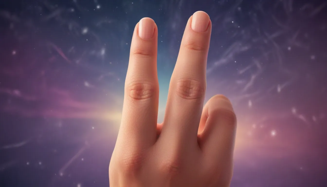 Spiritual Meaning Of The Middle Finger