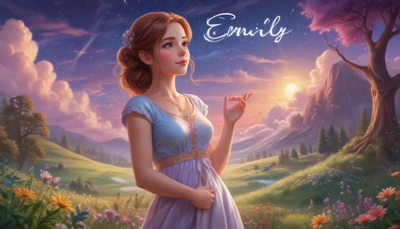 The Spiritual Meaning of the Name Emily: A Comprehensive Guide