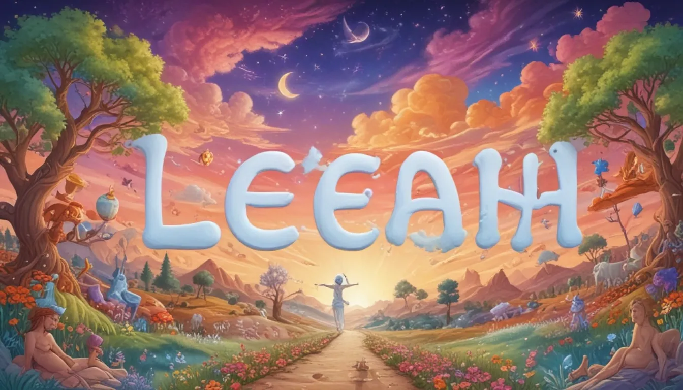 The Spiritual Meaning of the Name Leah: A Comprehensive Guide