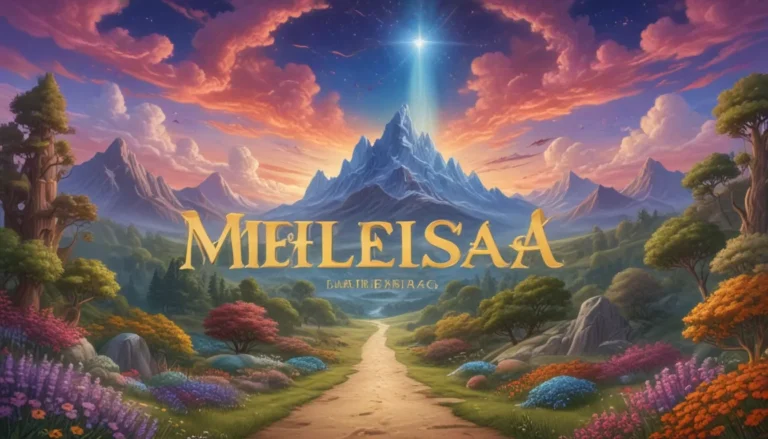 The Spiritual Meaning of the Name Melissa: A Comprehensive Guide