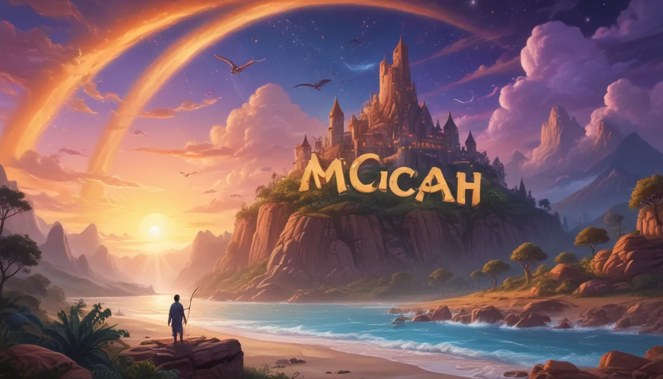 The Spiritual Meaning of the Name Micah: A Comprehensive Guide