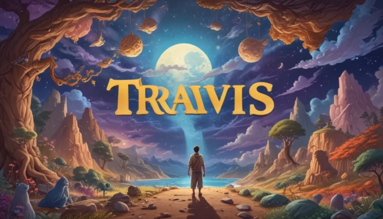 The Spiritual Meaning of the Name Travis: Uncovering Its Hidden Power and Significance