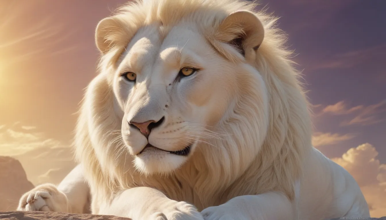 The Spiritual Meaning of White Lions: A Comprehensive Guide