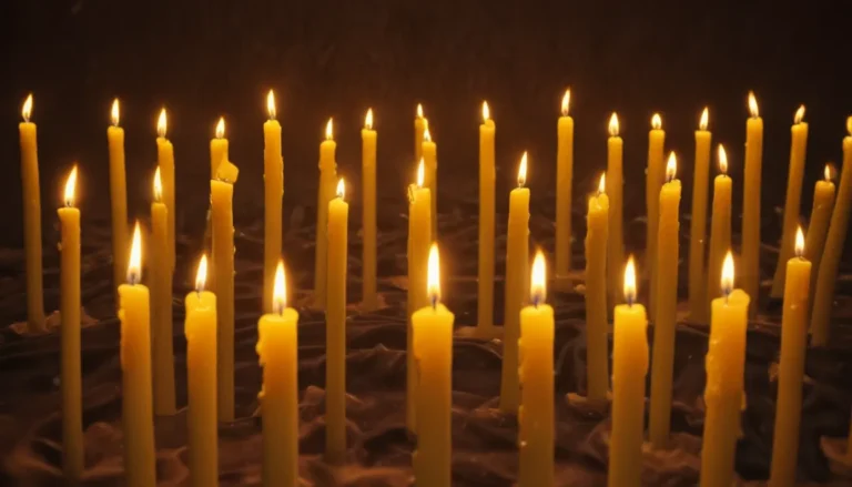 The Spiritual Meaning of Yellow Candles: A Comprehensive Guide