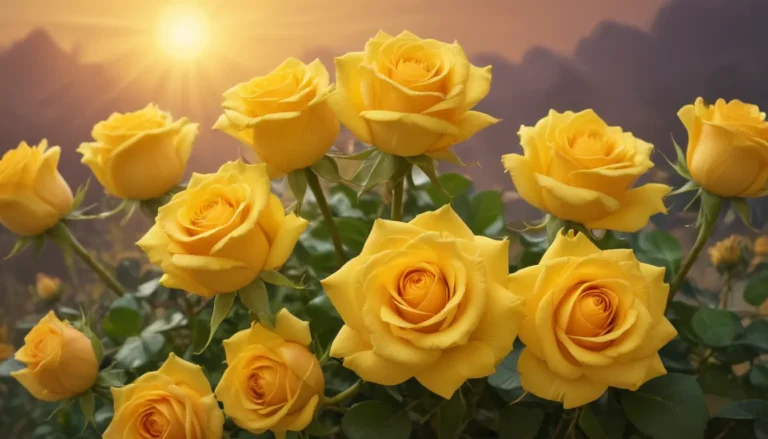 The Spiritual Meaning of Yellow Roses: A Comprehensive Guide