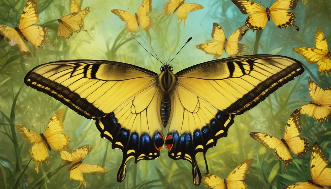 The Spiritual Meaning of Yellow Swallowtail Butterflies: A Symbol of Joy and Transformation