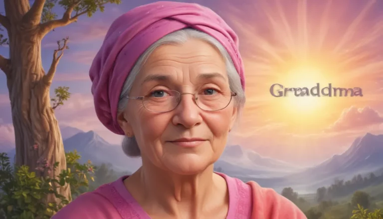 A Spiritual Name for Grandma: Finding Meaning Through Symbolism and Connection