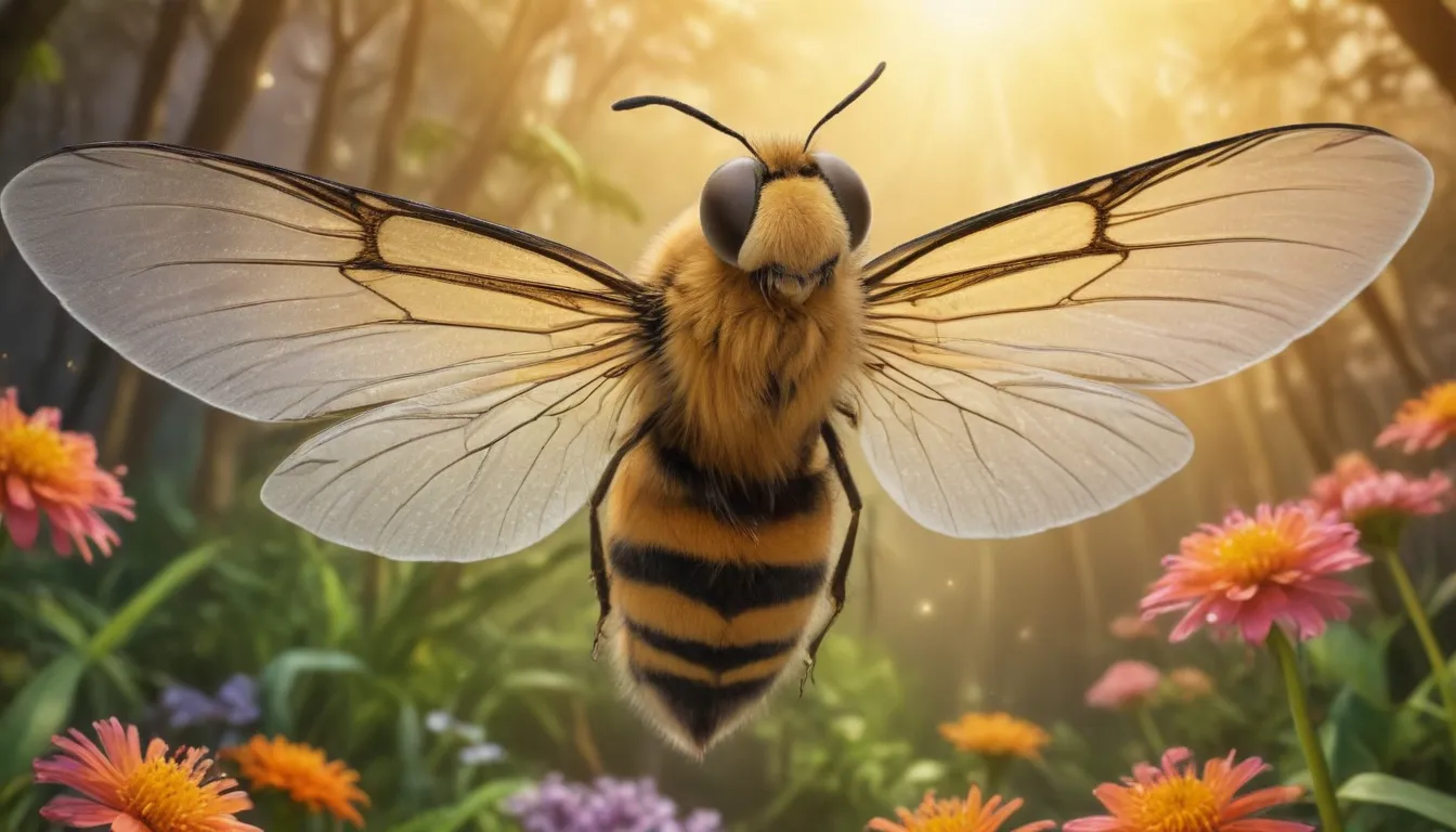 Tiger Bee Fly: A Spiritual Connection