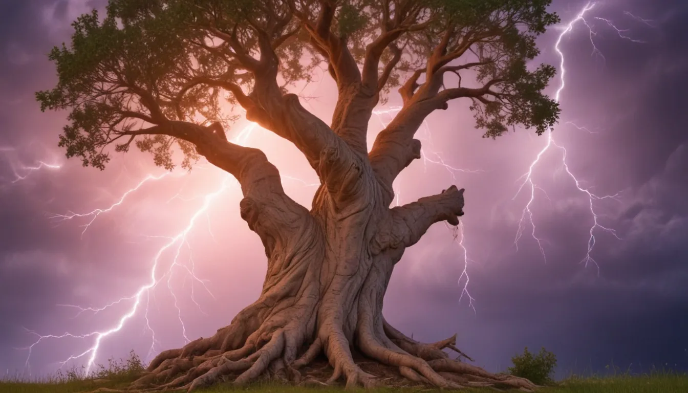 Tree Struck by Lightning: A Spiritual Interpretation 1 Tree Struck by Lightning: A Spiritual Interpretation
