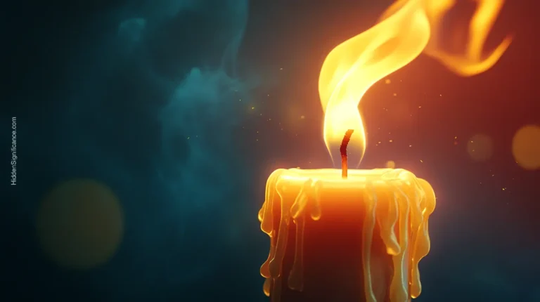 The Spiritual Significance of a High-Burning Candle Flame